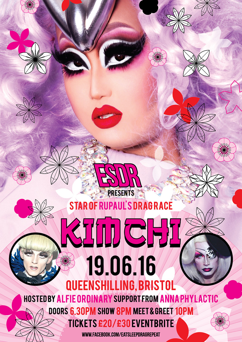 ESDR presents KIM CHI & ANNA PHYLACTIC at The Queen Shilling