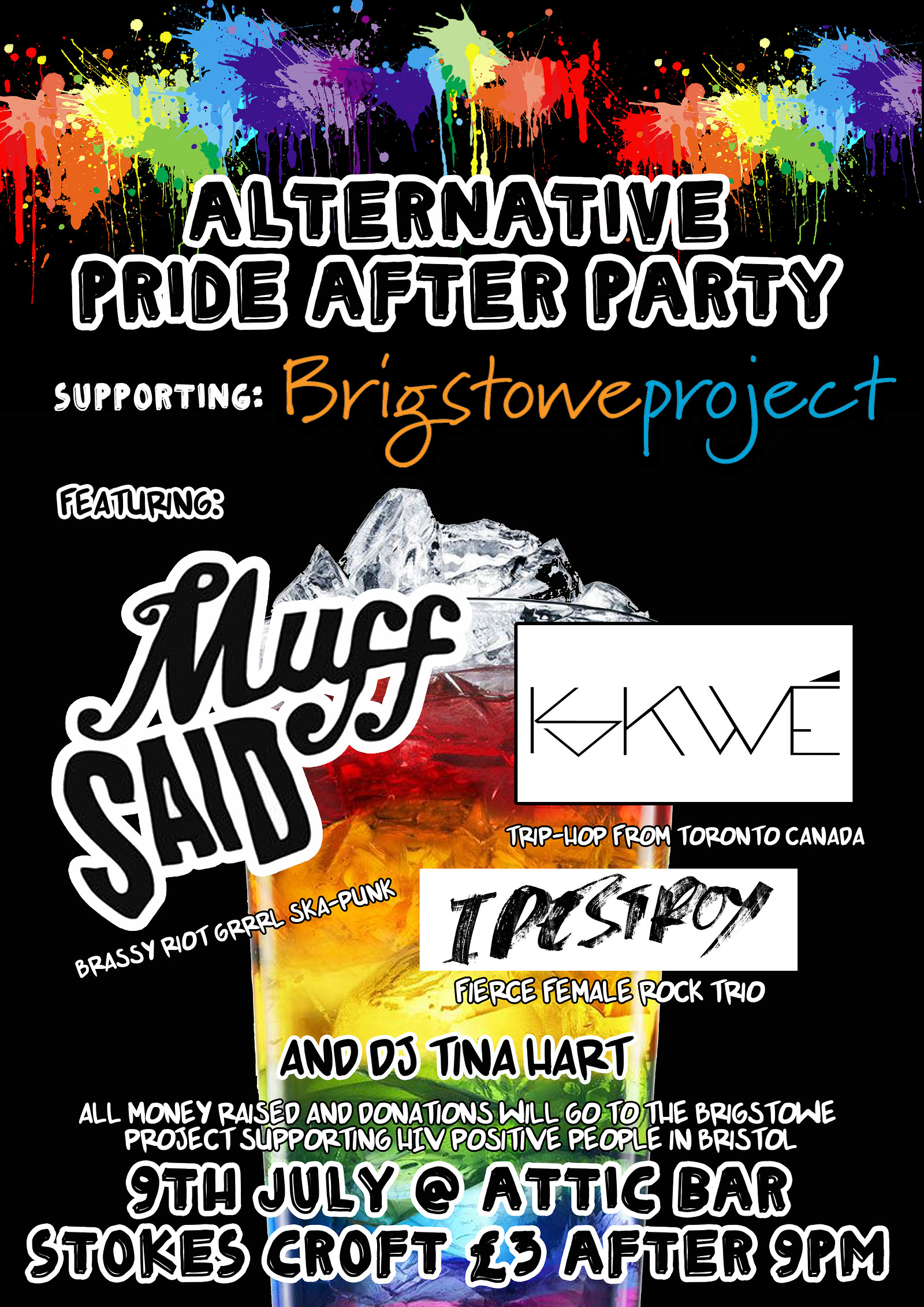 Brigstowe Pride Bash at The Attic Bar