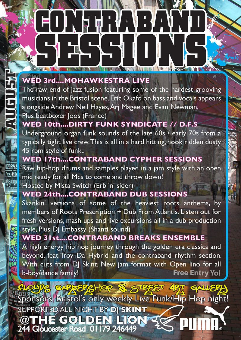 Contraband Sessions at The Golden Lion
