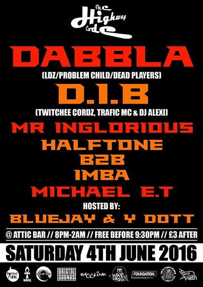 The Highway Code Presents DIB Launch at The Attic Bar