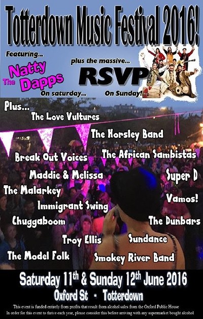 Totterdown Music Festival at Oxford Street, BS3