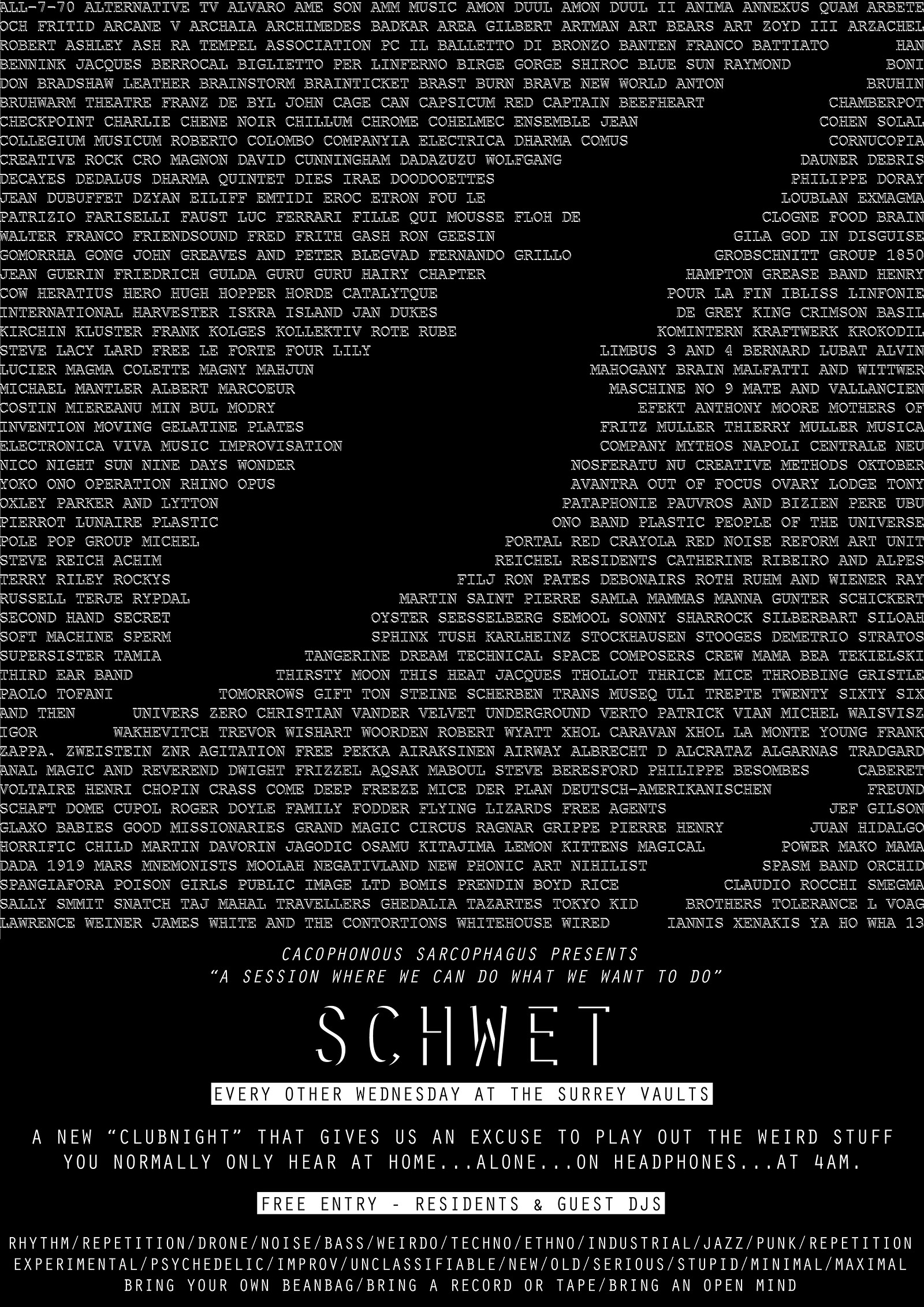 SCHWET at The Surrey Vaults