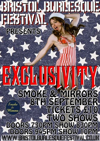 Bristol Burlesque Festival 2016 Presents at Smoke and Mirrors
