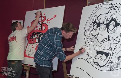 Scribble 'N Scratch at Mr Wolfs