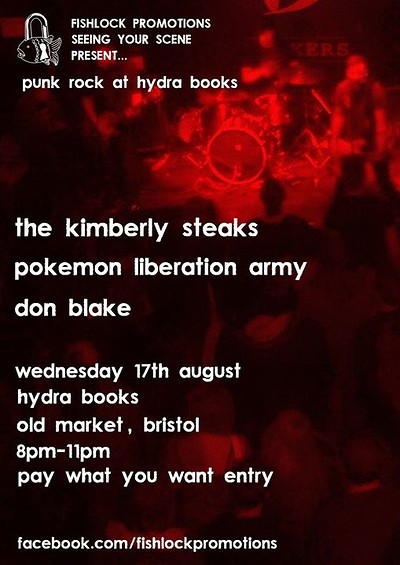 The Kimberly Steaks & Austeros at Hydra Bookshop