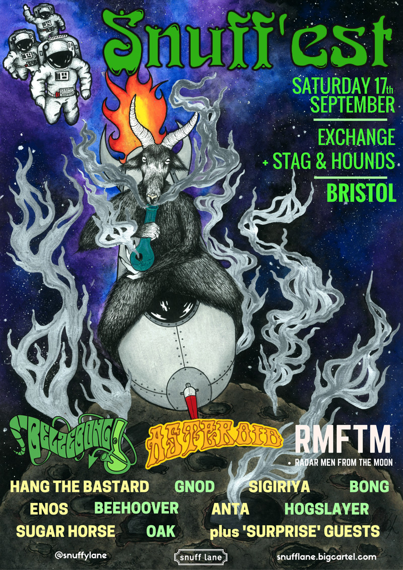 Snuff'est | Doom/Stoner/Sludge All-Dayer at Multiple Venues