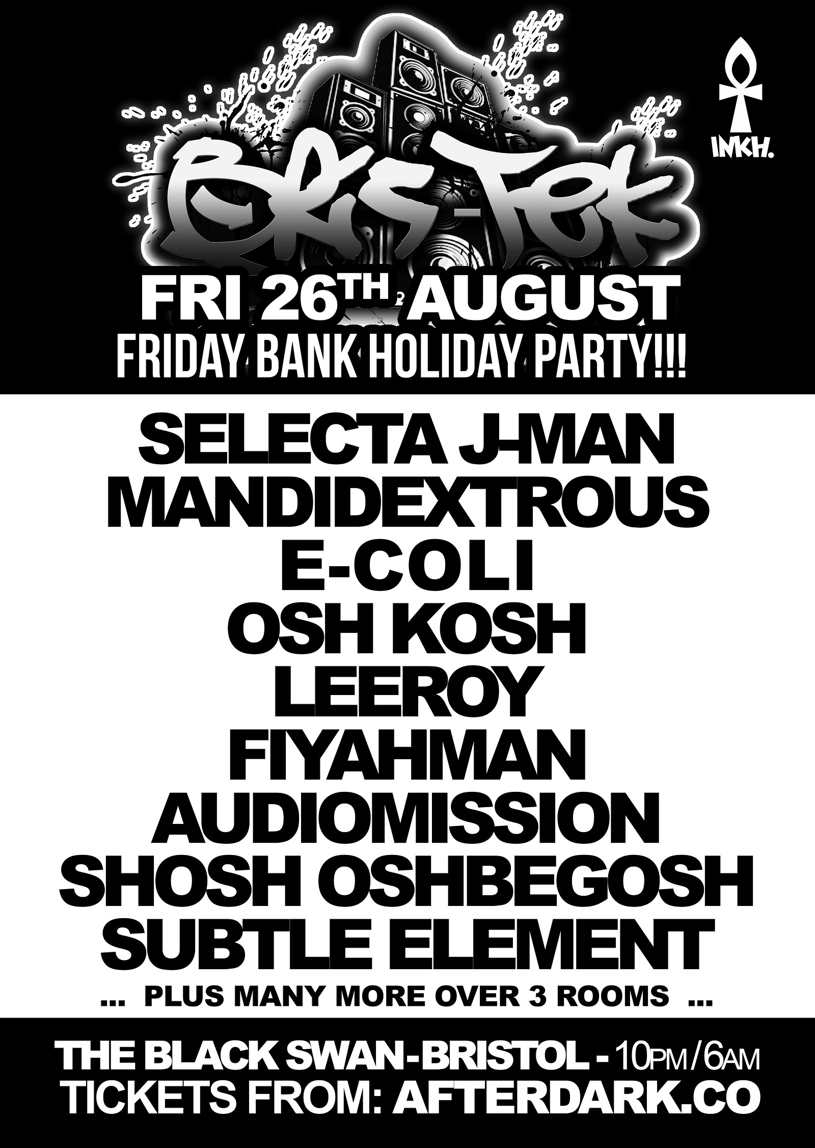 Bank Holiday Friday Bris-Tek at The Black Swan