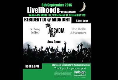 lihoods- Music Charity Fundrais at Mr Wolfs