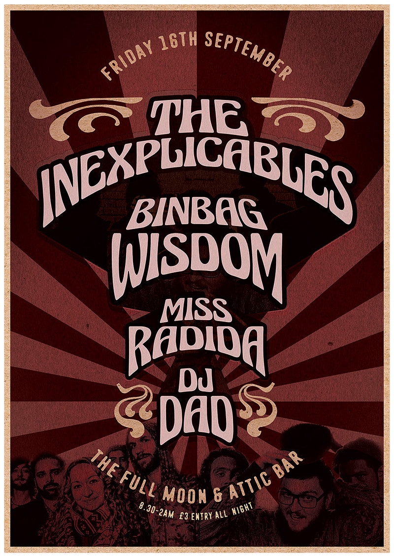THE INEXPLICABLES at The Attic Bar