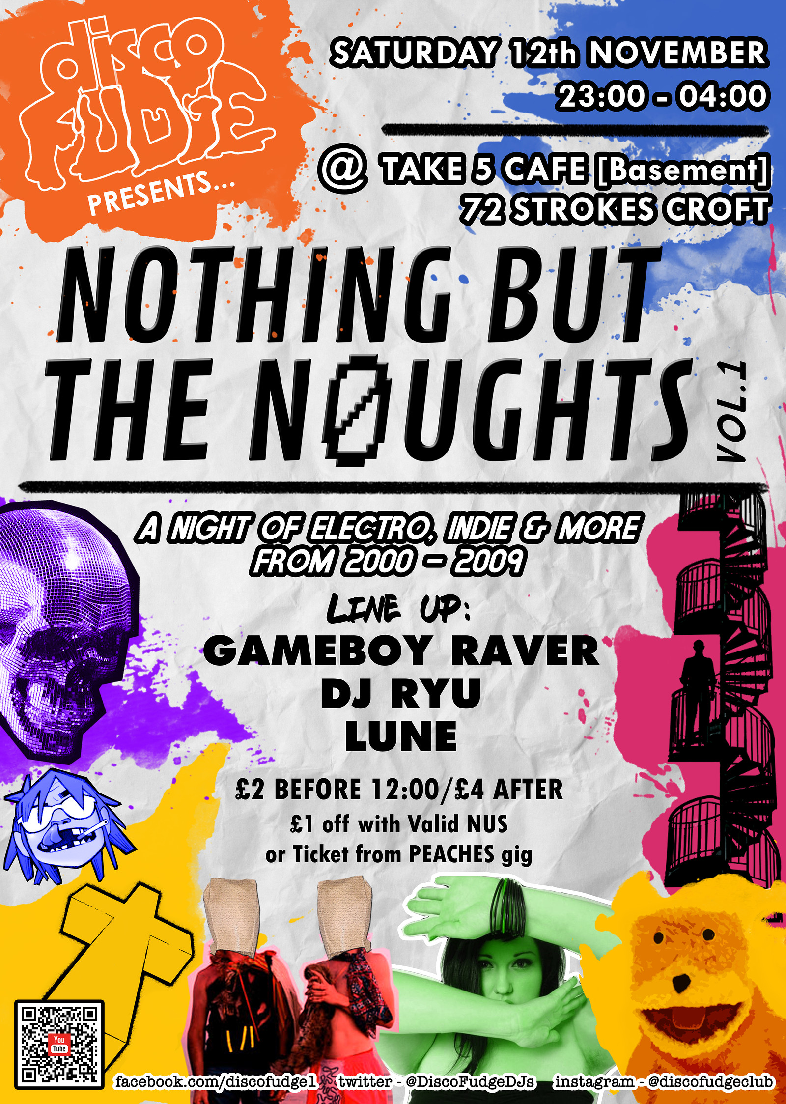 Disco Fudge: Nothing But The Noughts at Take Five Cafe