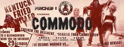 Riddim Cottage VS Psyched Halloween With COMMODO at Blue Mountain