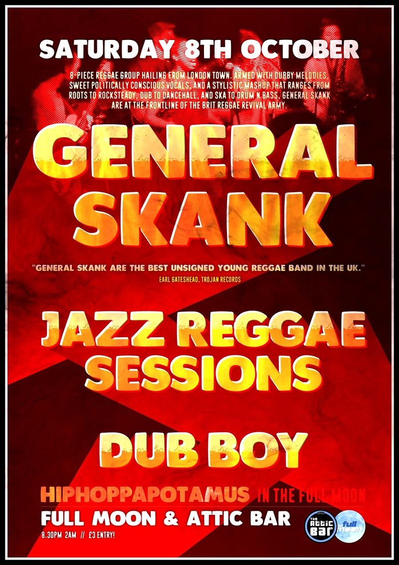 General Skank // Jazz Reggae Sessions // at The Attic Bar