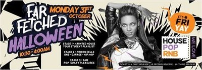 Far Fetched Halloween Special at SWX Bristol, 15 Nelson Street, Bristol BS1 2JY, United Kingdom.