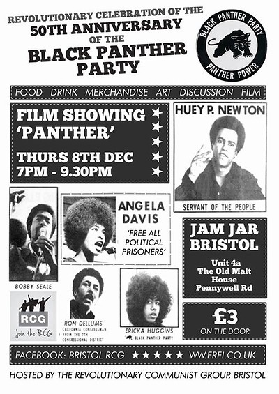 "Panther"  Film Showing at The Jam Jar