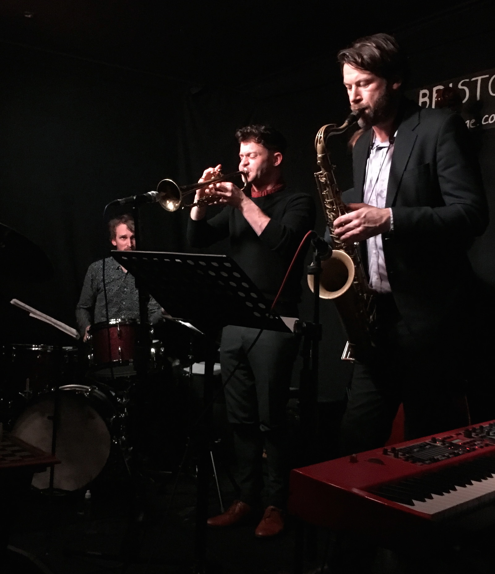 DOVER / MALCOLM QUINTET +  Malcolm Edmonstone at Fringe Jazz