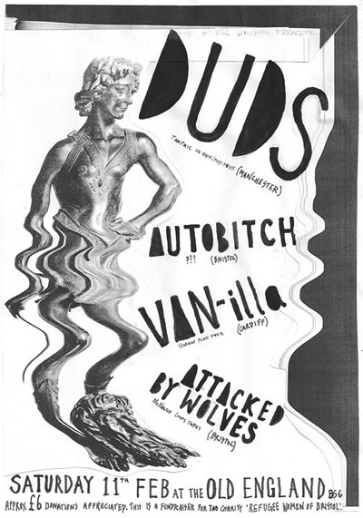 DUDS, Autobitch, VAN-illa, Attacked By W at The Old England Pub