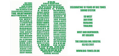 Decade of BIG TUNES Tour Launch at The Chelsea Inn