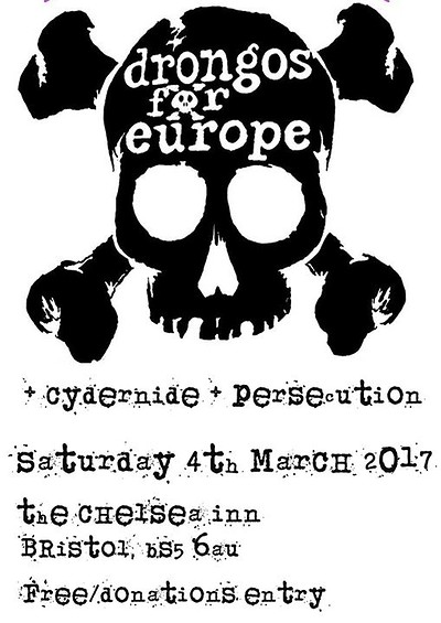Drongos For Europe at The Chelsea at The Chelsea Inn
