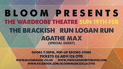 Bloom presents at The Wardrobe Theatre