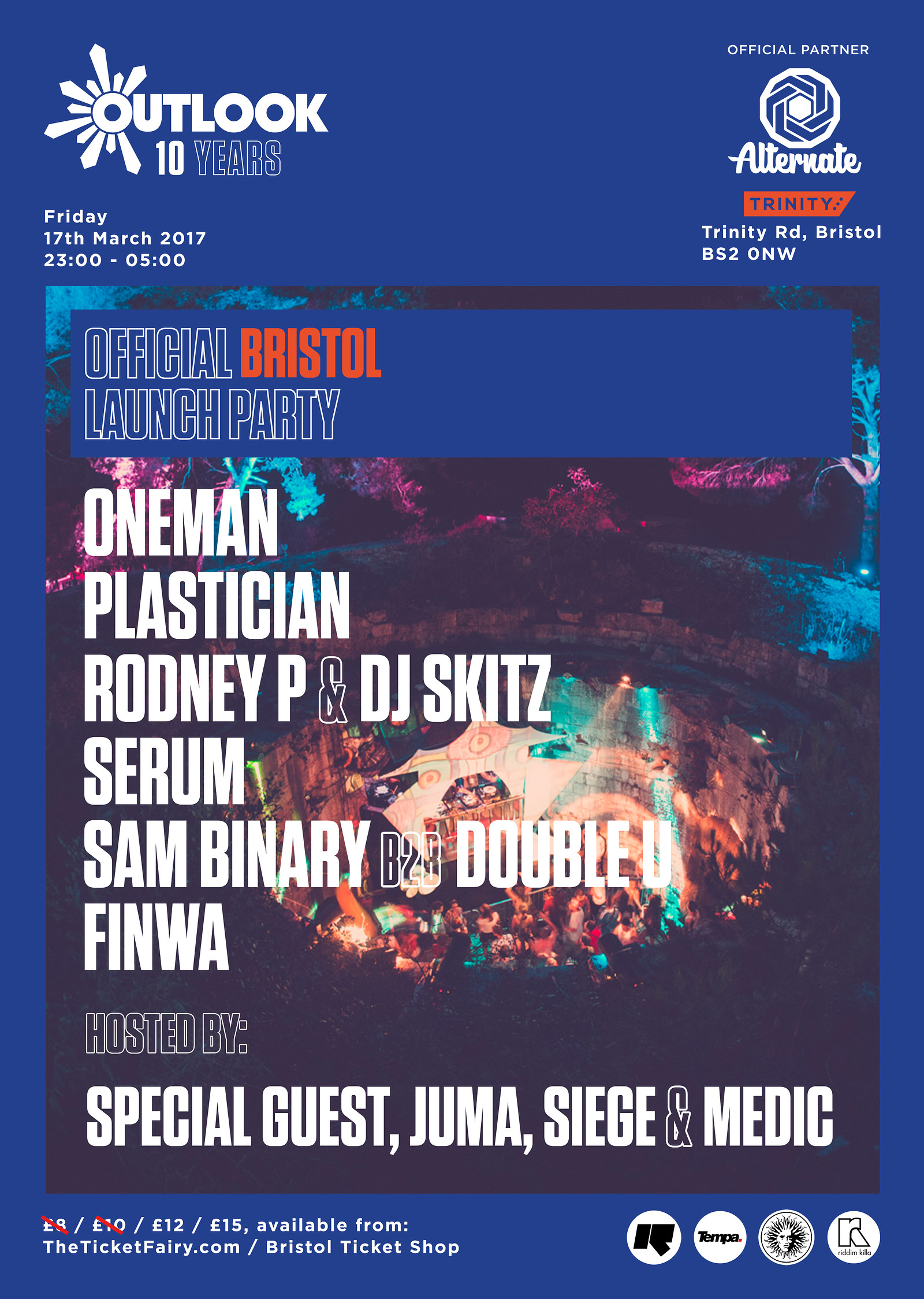 Alternate » Outlook Festival ’10' - Bristol Launch at The Trinity Centre