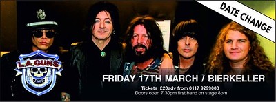 La Guns at Bristol Bierkeller