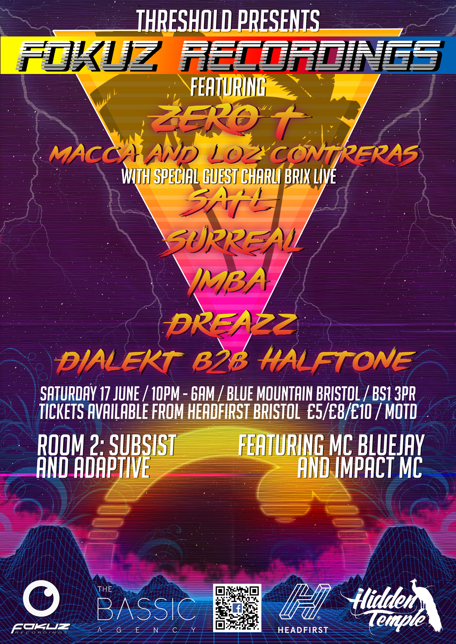 Threshold Presents: Fokuz Recordings Bristol at Blue Mountain