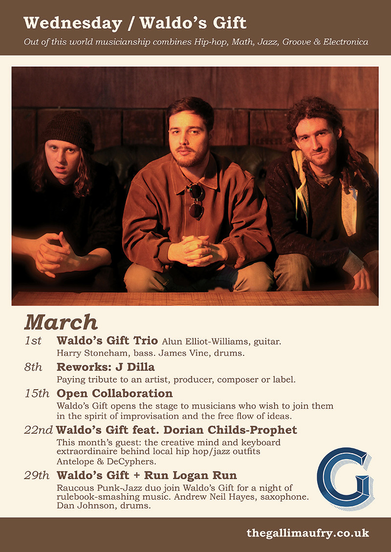 Waldo's Gift feat. Dorian Childs-Prophet at The Gallimaufry