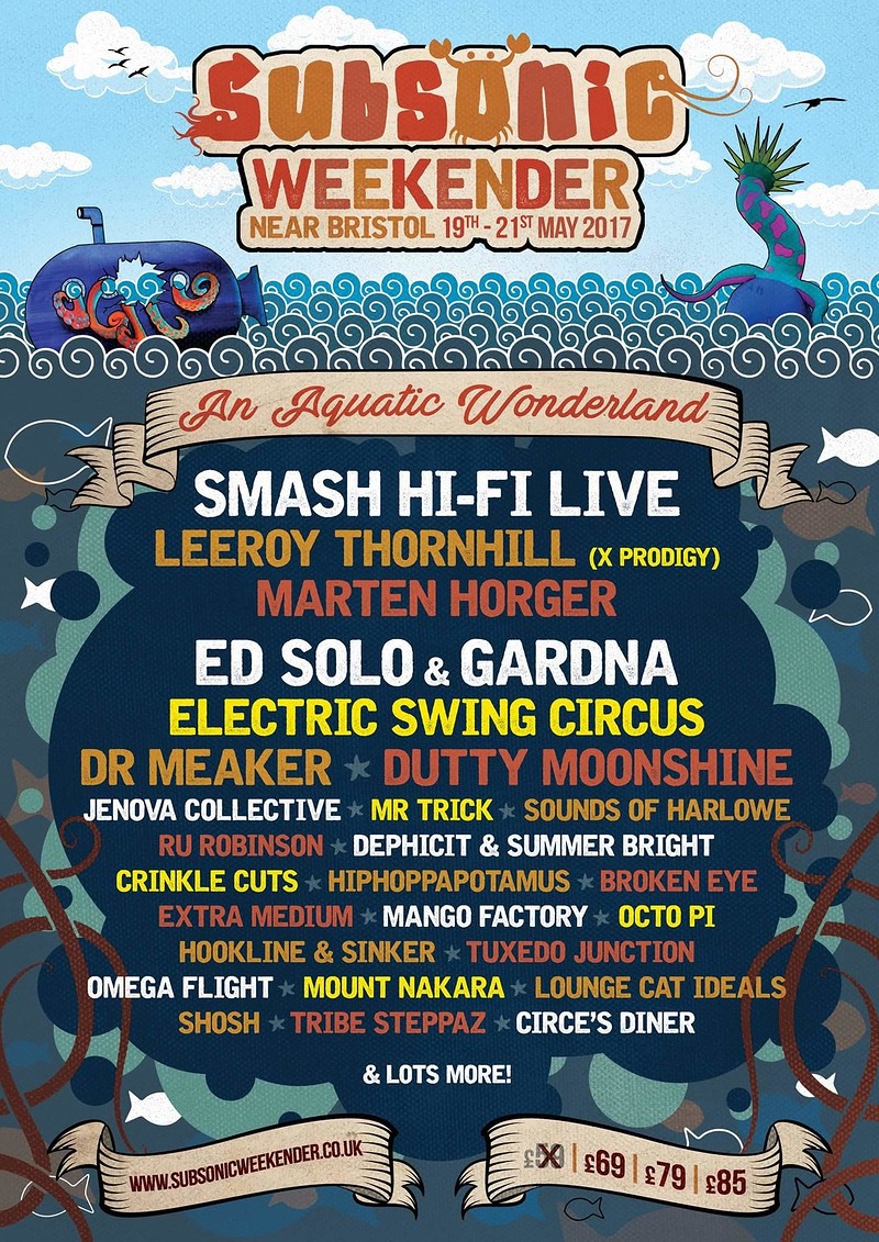 Subsonic Weekender 2017 at Secret Bristol Location