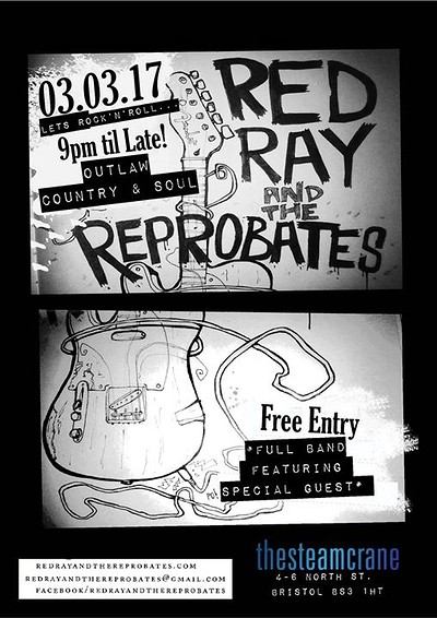 Red Ray & the Reprobates at The Steam Crane