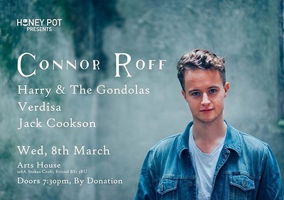 Connor Roff playing with Support at The Arts House
