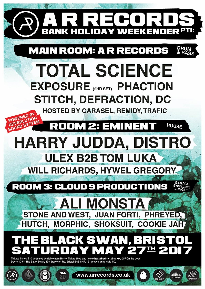 A R Records May Bank Holiday weekend pt1 at The Black Swan