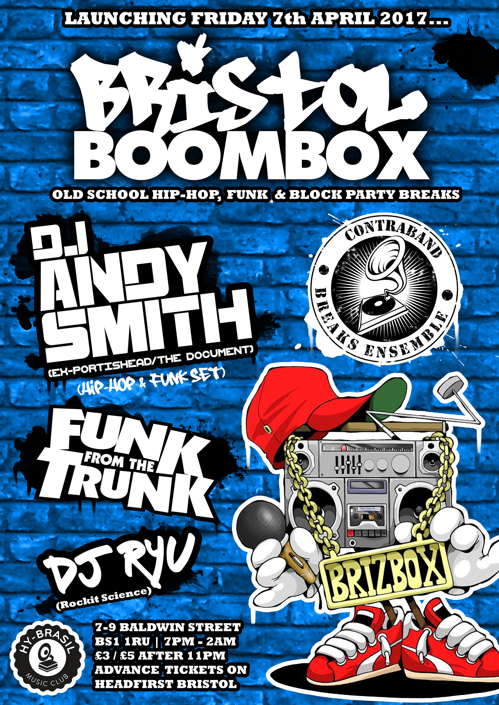 Bristol Boombox at Hy-Brasil Music Club