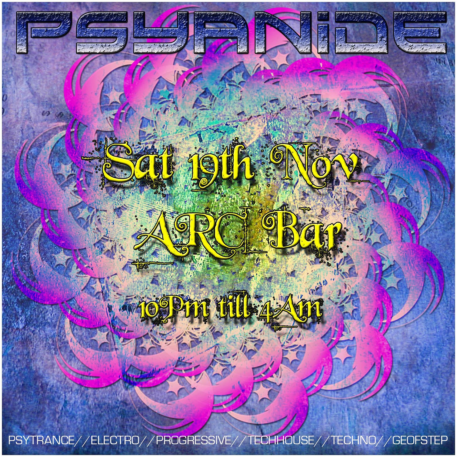 Psyanide Returns at Arc