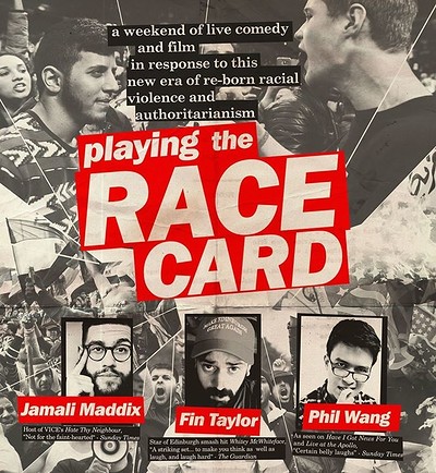 Jamali Maddix, Phil Wang, Fin Taylor at The Cube