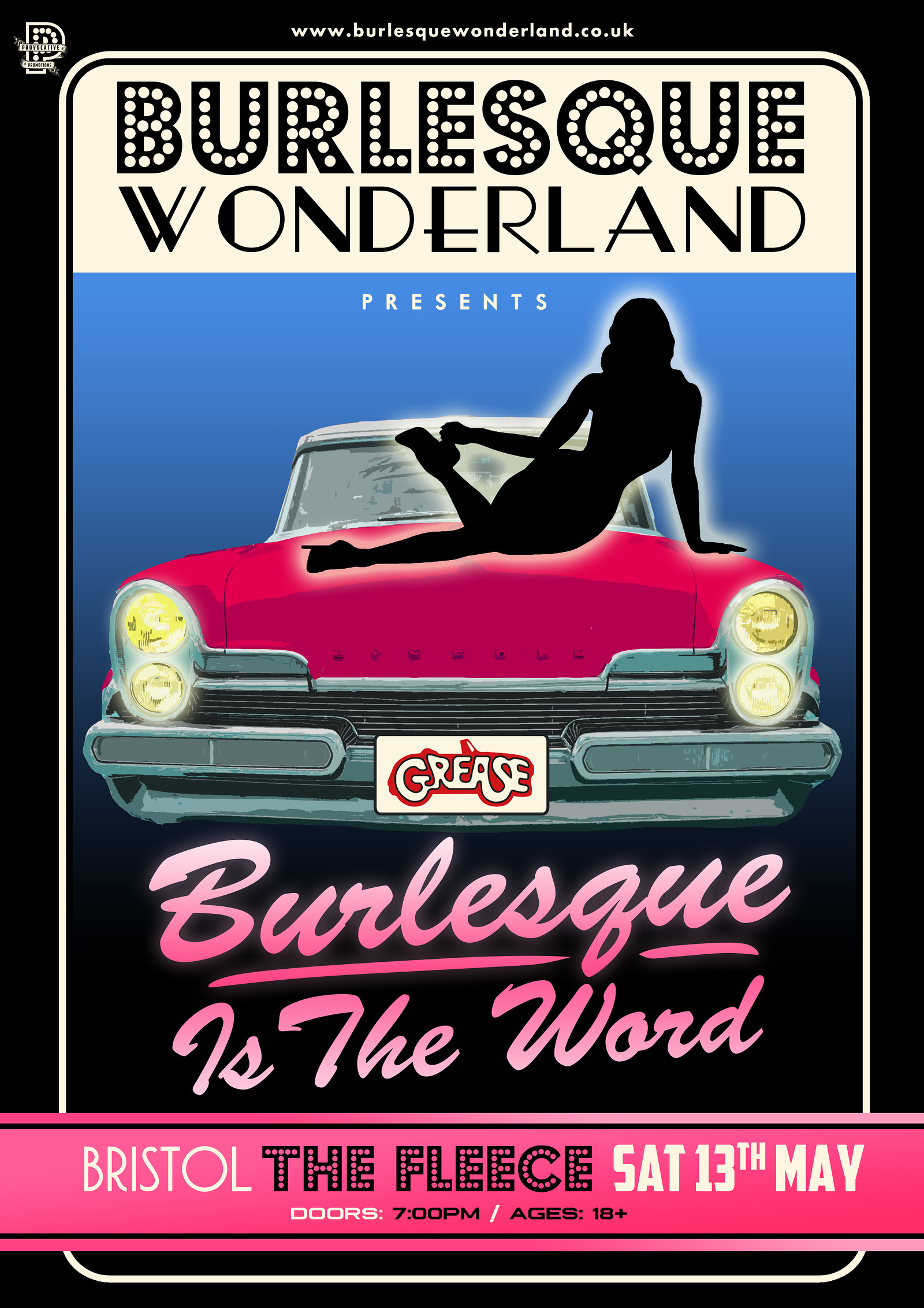 Burlesque Wonderland: Grease Burlesque Is The Word at The Fleece