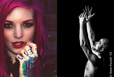 Dr.Sketchy's Bristol- Something in the Shadows at Purple Rose Tattoo Parlour