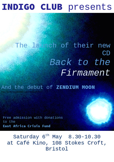 Indigo Club and Zendium Moon at Cafe Kino