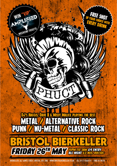 Phuct - Bristols Biggest rock Metal Alternative at Bristol Bierkeller
