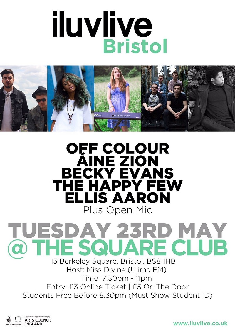 IluvBristol 23.5.17 at The Square Club