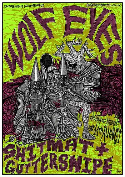 Wolf Eyes, Shitmat & Guttersnipe at Exchange