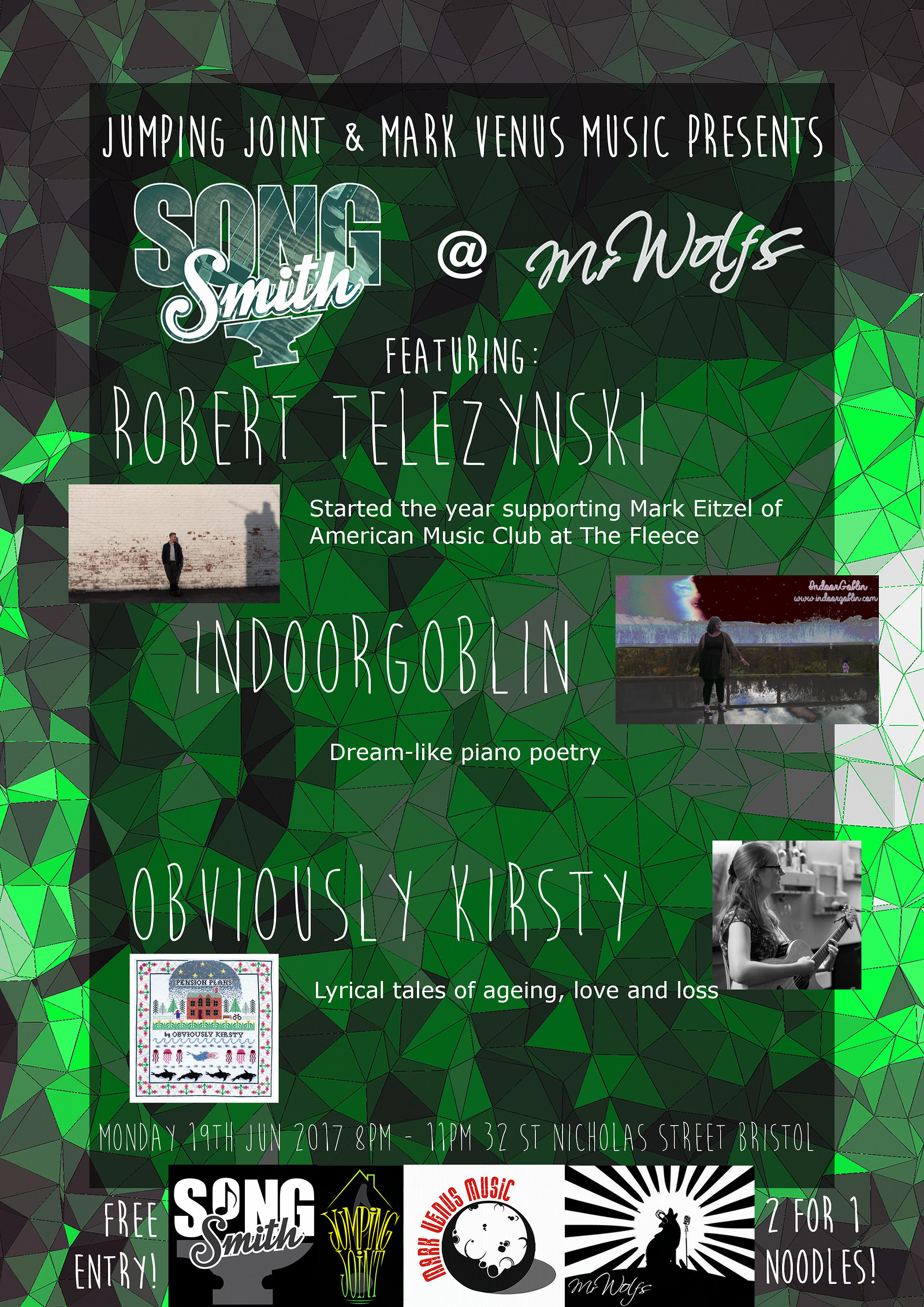 SongSmith ft Robert Telezynski/Indoor Go at Mr Wolfs