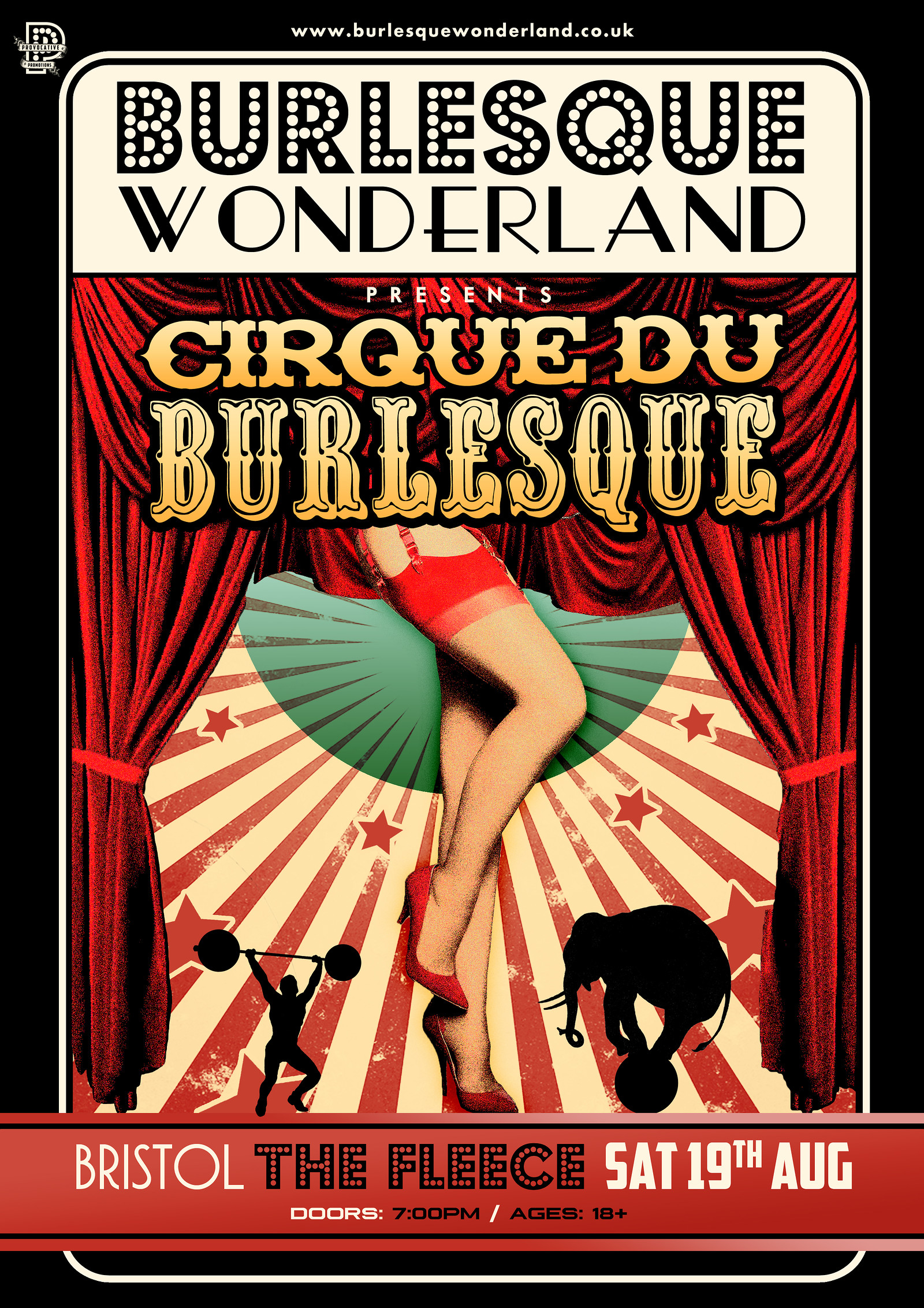 Burlesque Wonderland Presents: Cirque du Burlesque at The Fleece