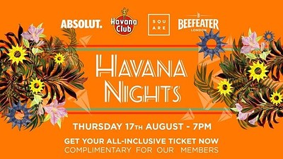 Havana Nights Summer Party at The Square Club