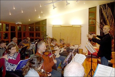 Gasworks Scratchy Folk Orchestra at Gasworks Studio