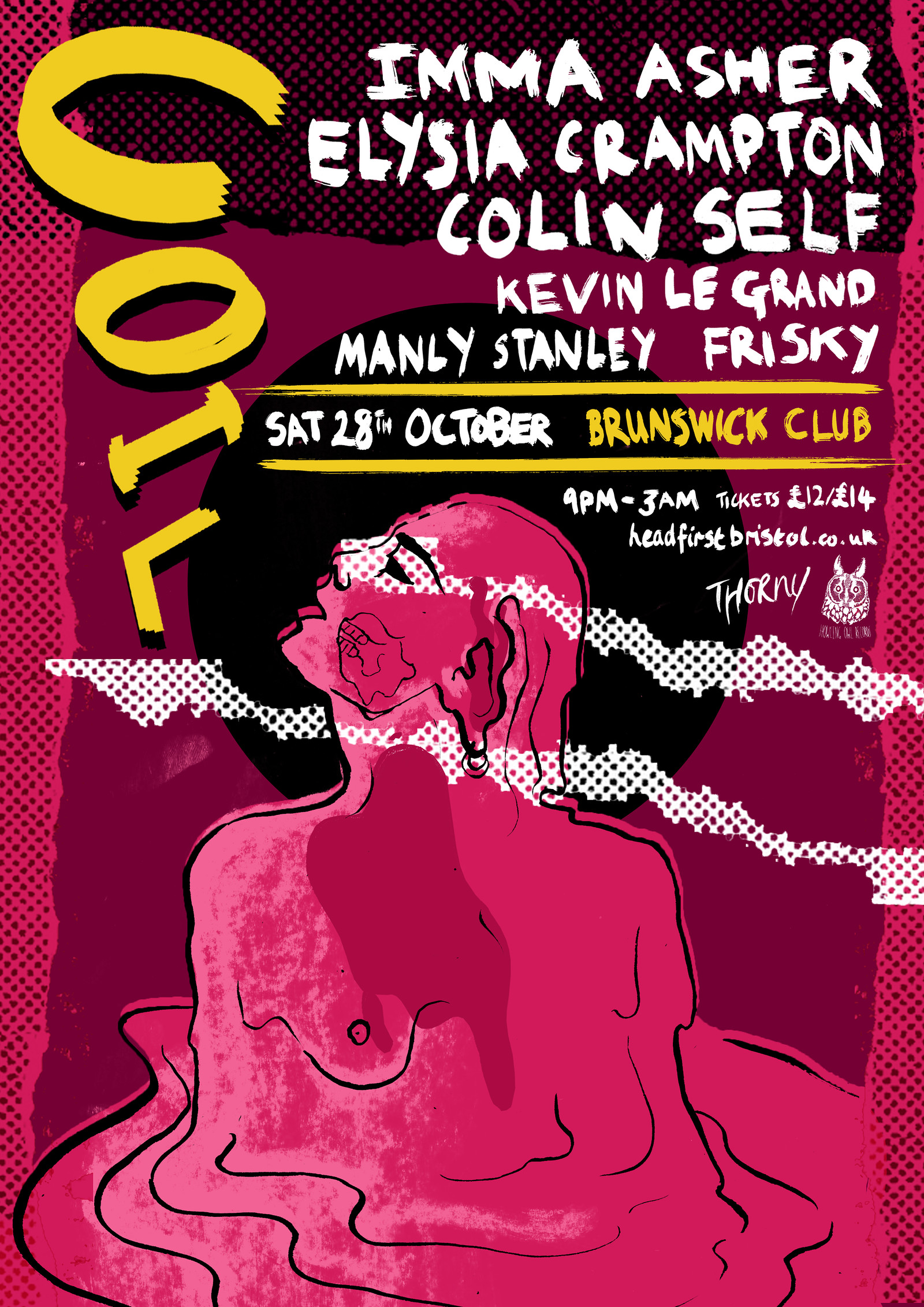 COIL 2: Imma Asher / Elysia Crampton / Colin Self at Brunswick Club