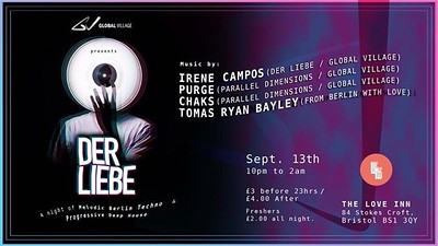 Global Village Presents: Der Liebe at The Love Inn