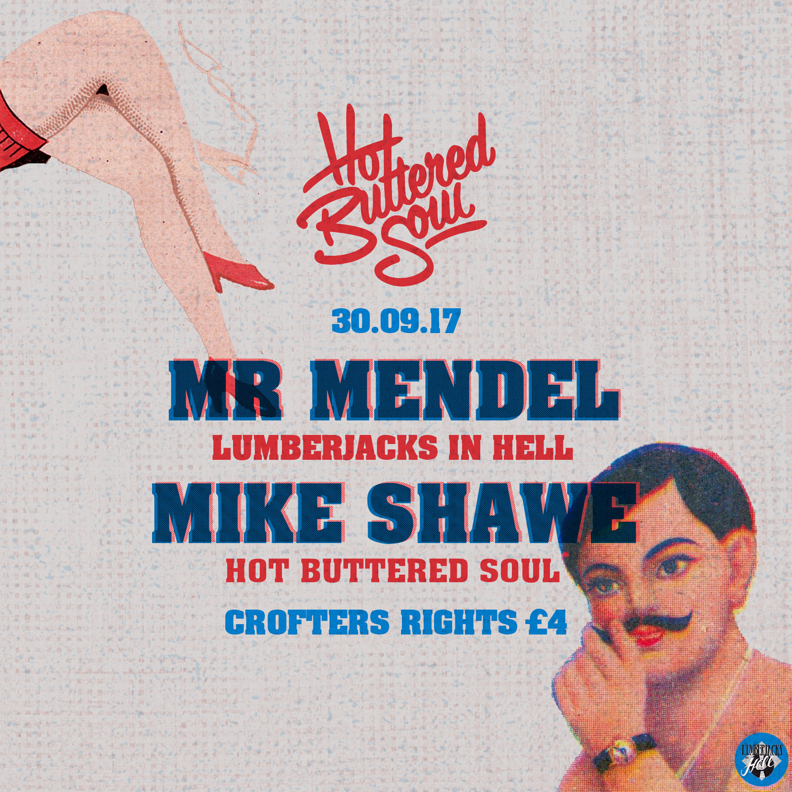 Mr Mendel + Mike Shawe at Crofters Rights