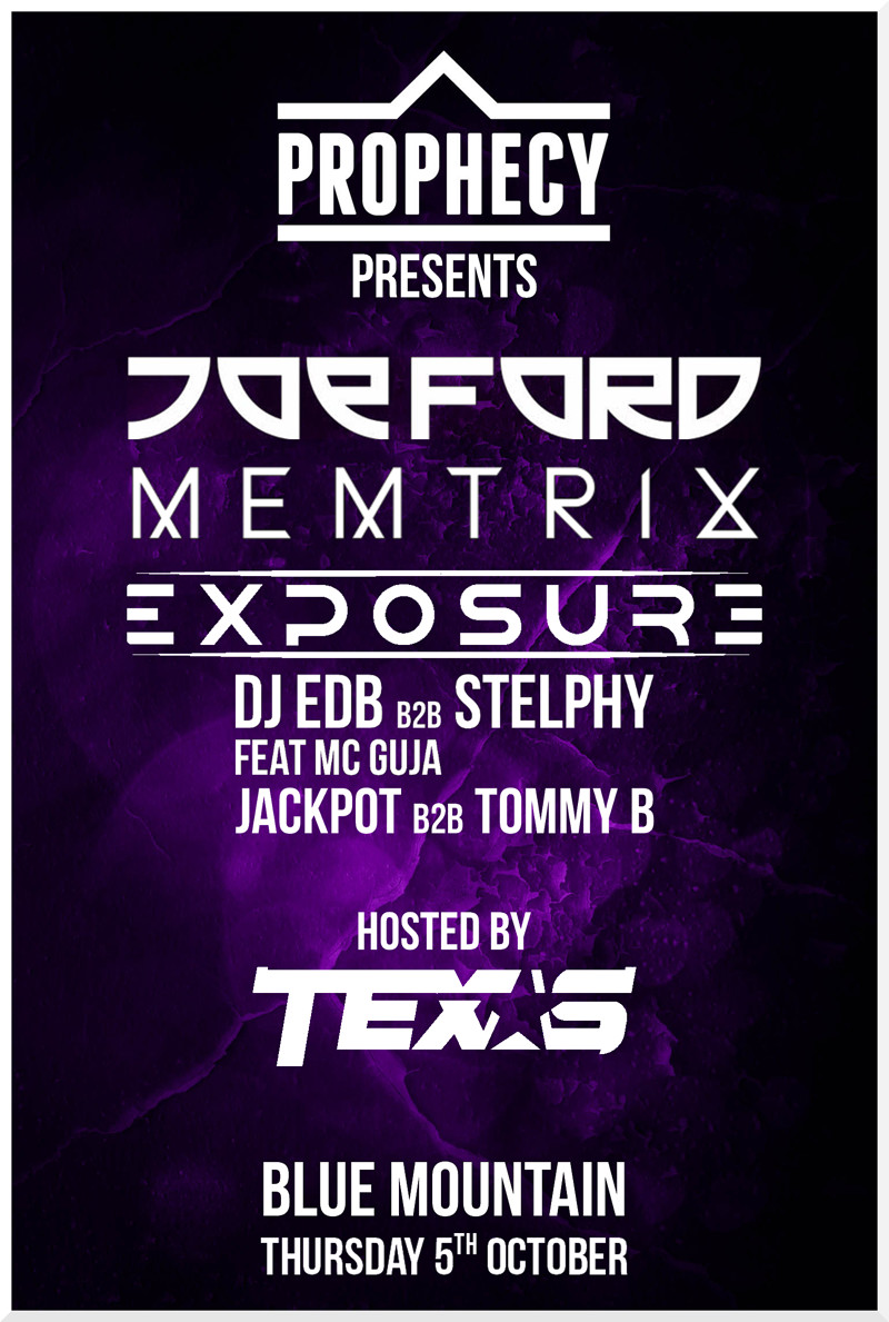 Prophecy Presents: Joe Ford & Memtrix at Blue Mountain
