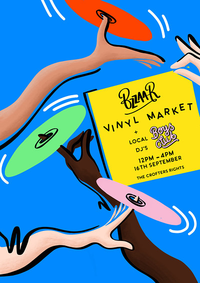 Bzzaar Vinyl Market • The Crofters Rig at Crofters Rights