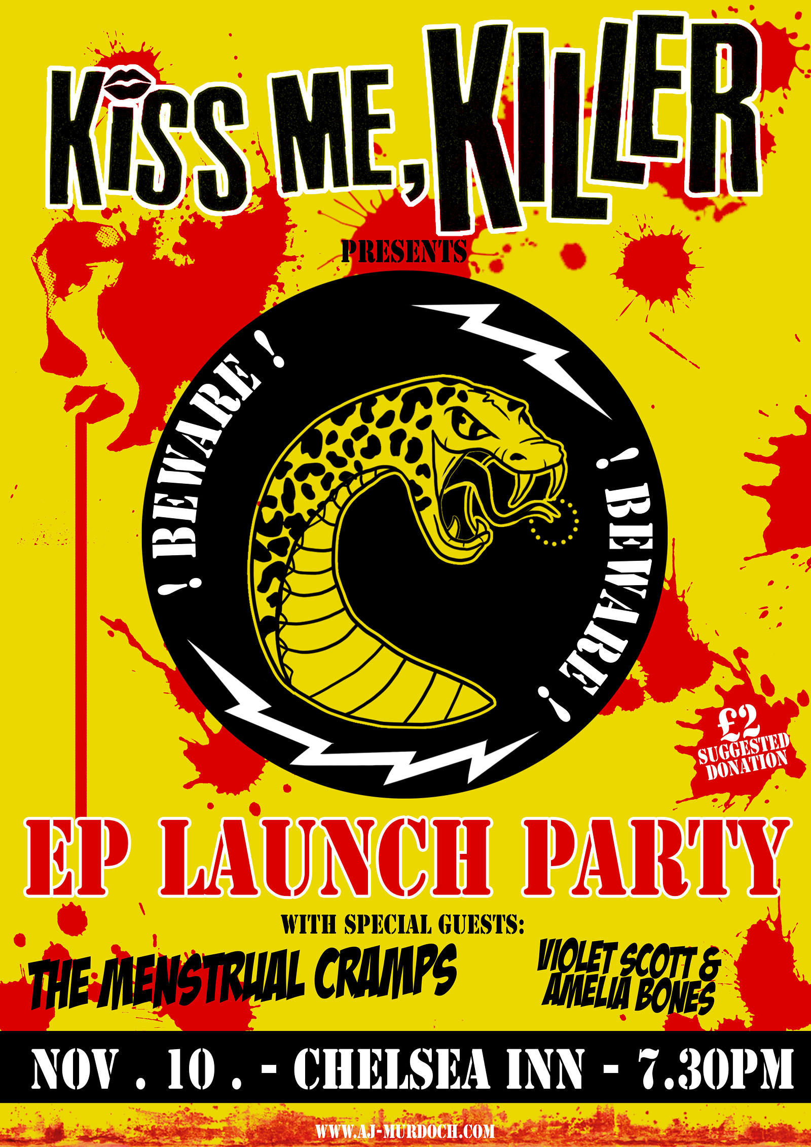 KMK Debut EP Release Party  w/The Menstrual Cramps at The Chelsea Inn